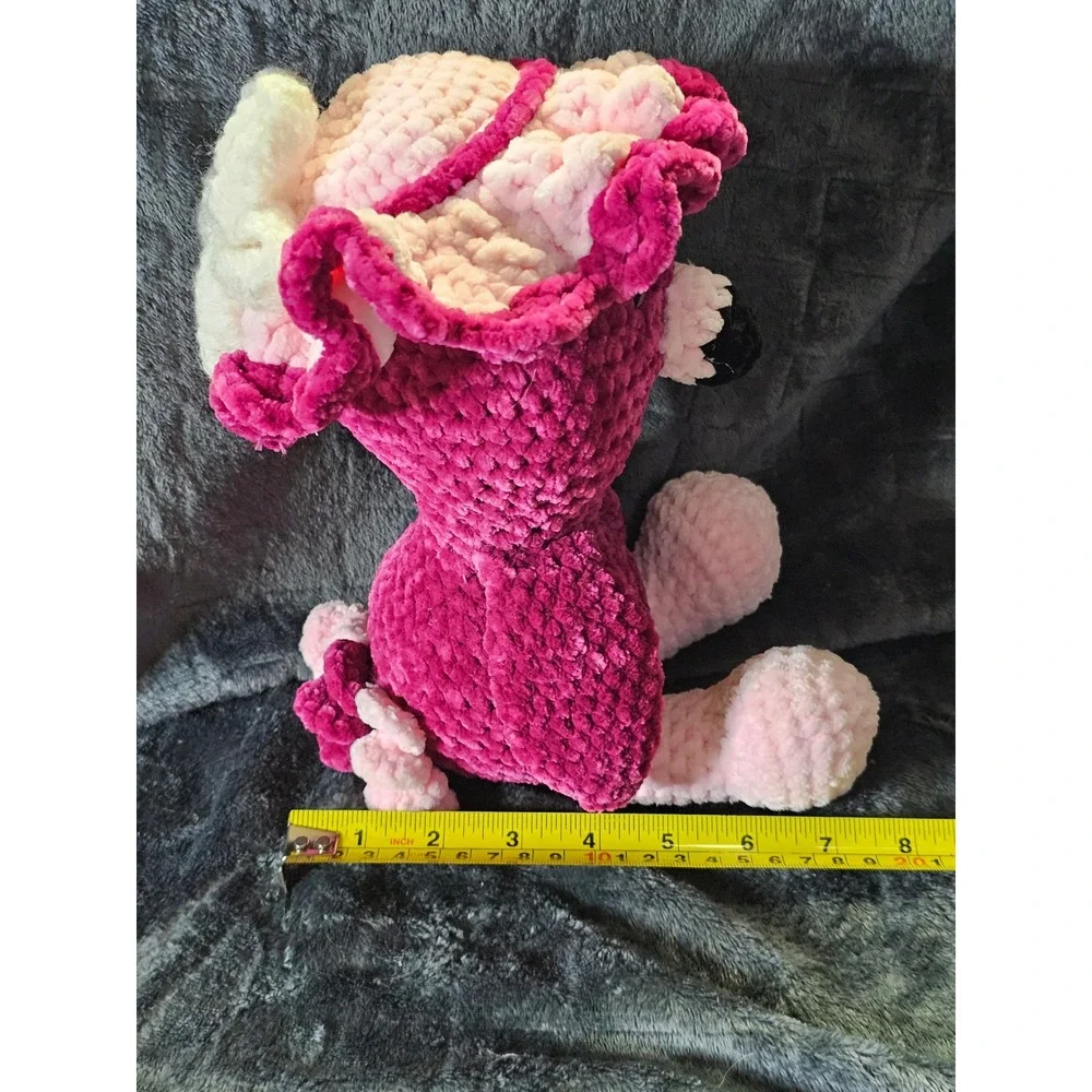 Handmade Crochet Knitted Flamingo Pink‎ 14